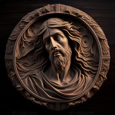 3D model st jesus (STL)